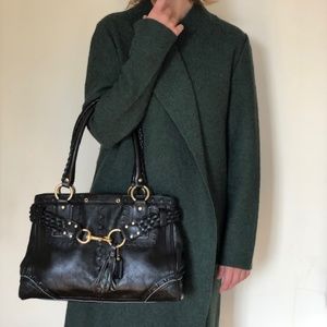 Black Leather Handbag